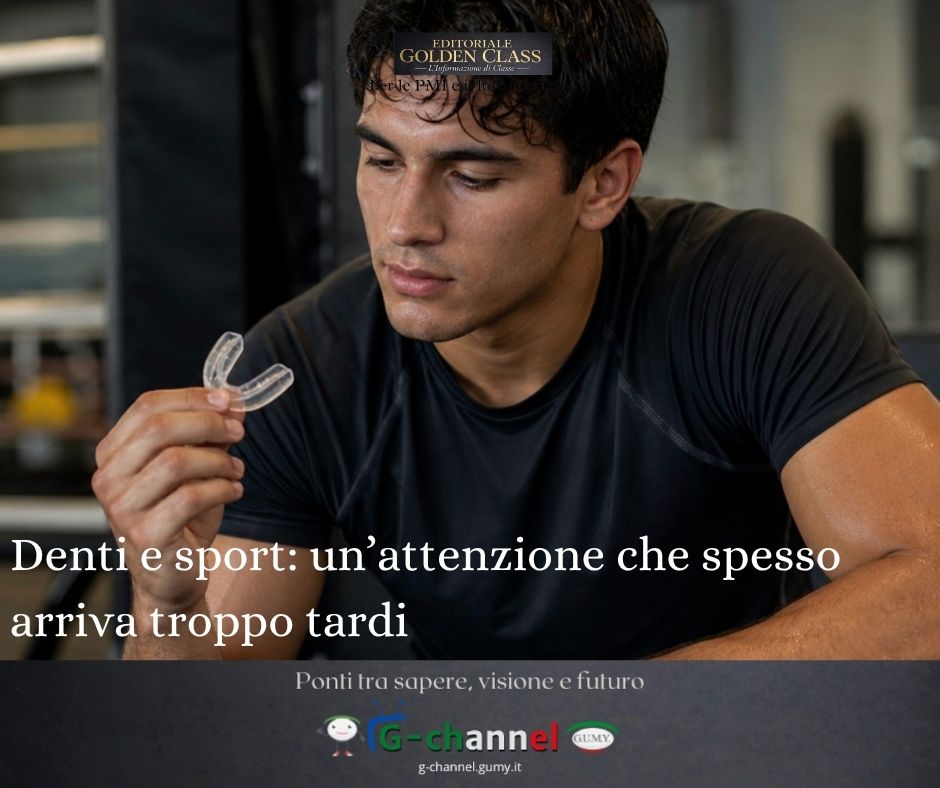 Denti e sport: un’attenzione che spesso arriva troppo tardi